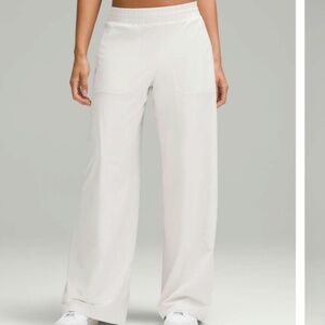 LULULEMON SWIFT WIDE-LEG MID-RISE PANT *FULL LENGTH.   BONE